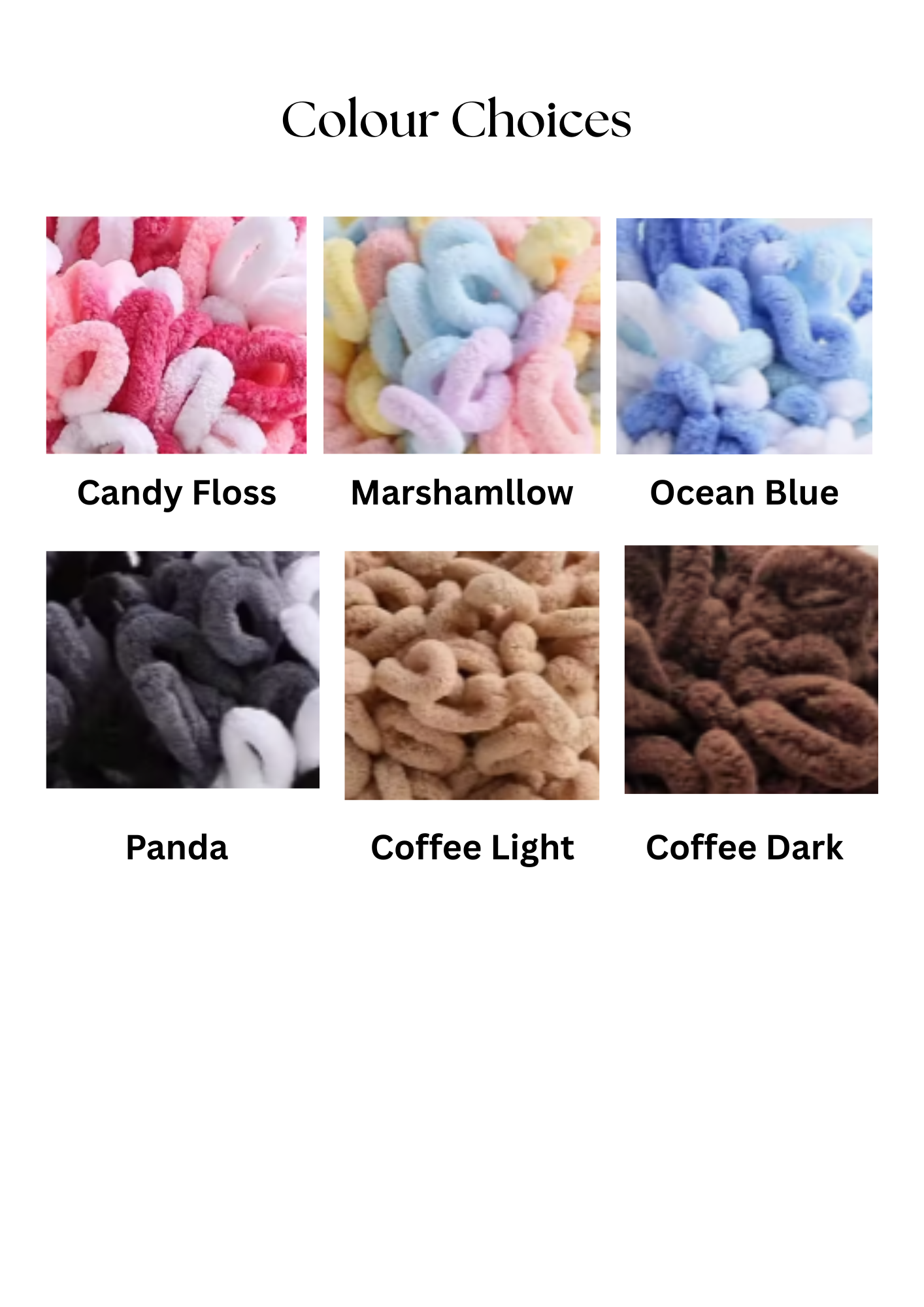 Large Handmade Chenille Blanket